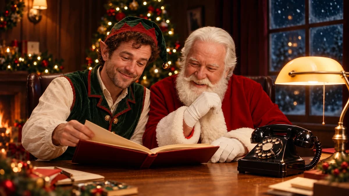 Elf + Mikołaj