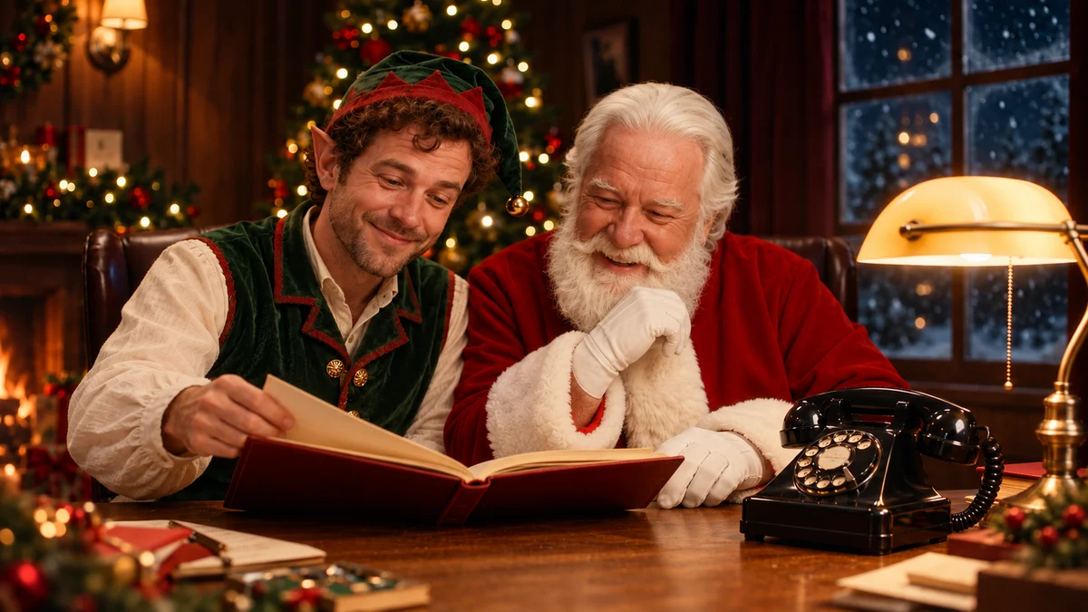Elf + Mikołaj